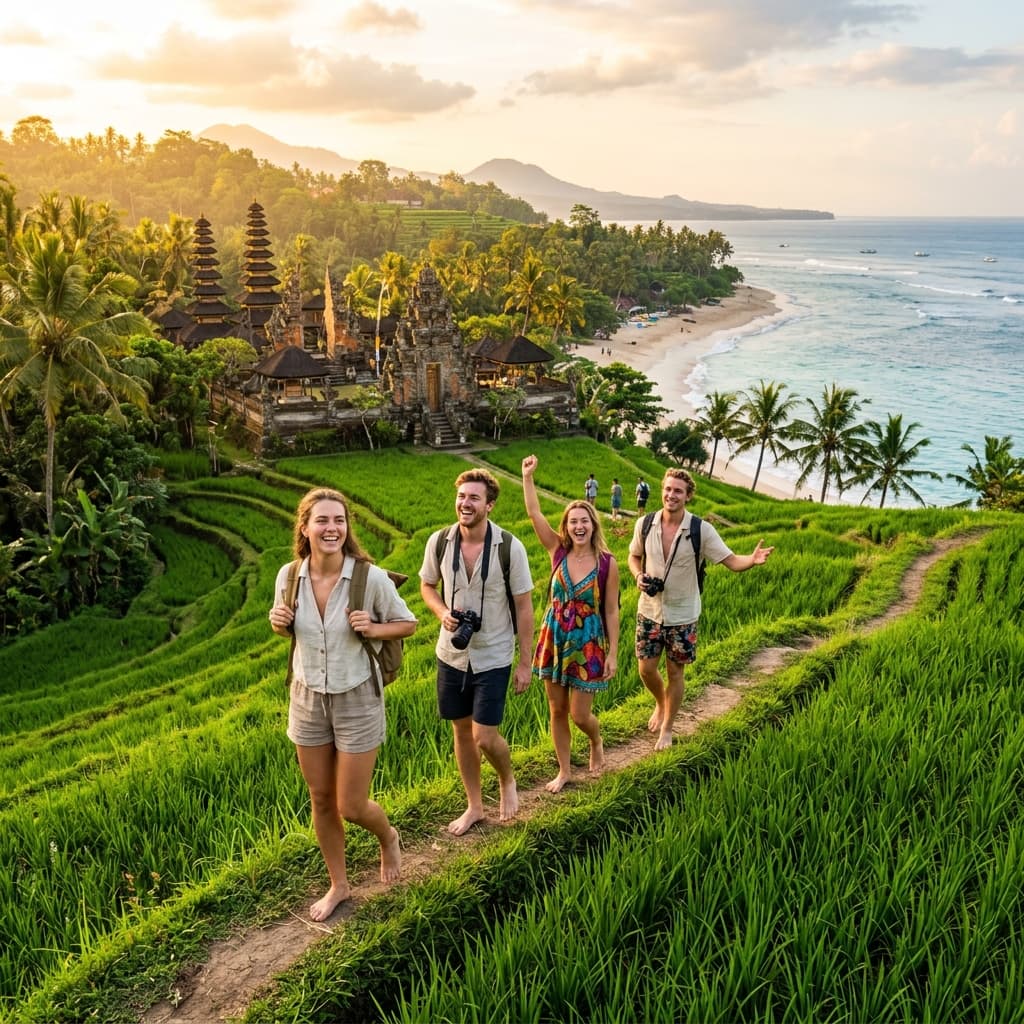 Bali Holiday Scene