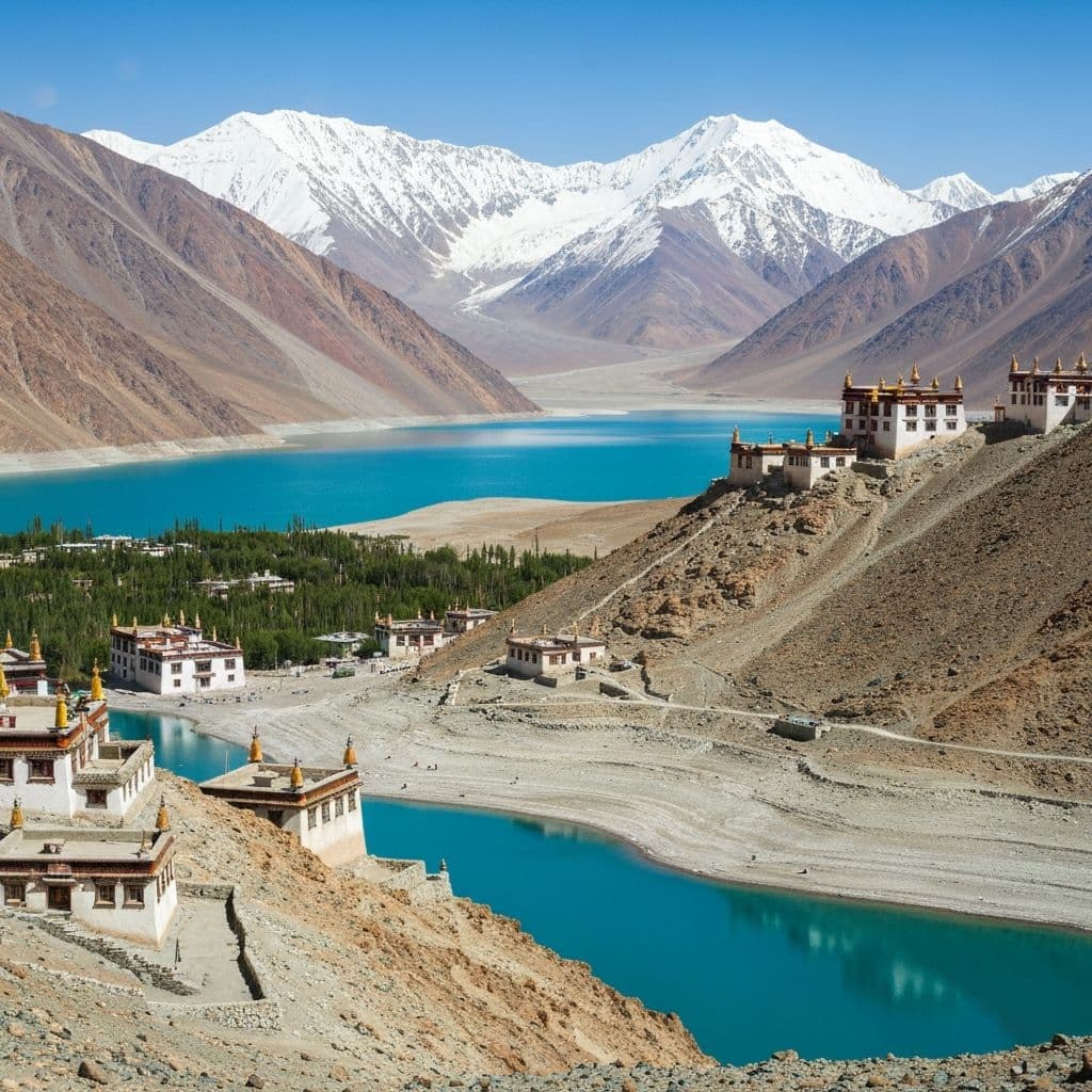 6 Days Leh - Leh Bike Group Trip with Nubra Valley & Pangong Lake